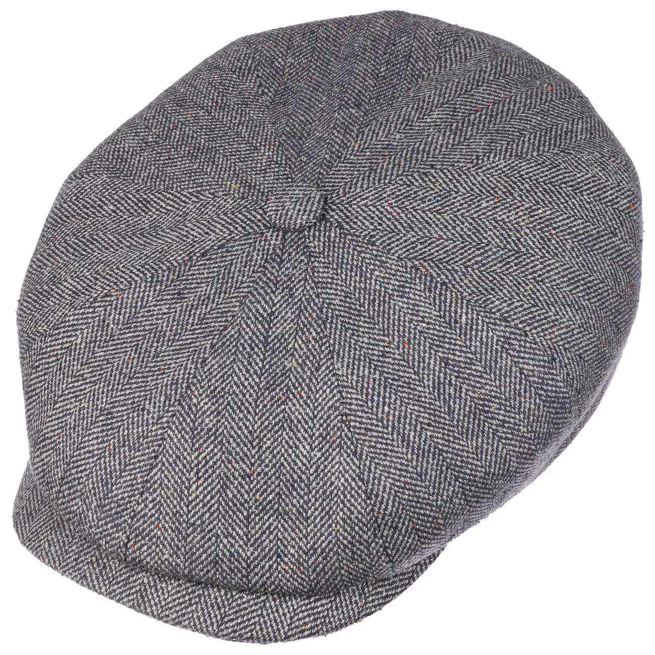 Hatteras Silk Newsboy Cap by Stetson