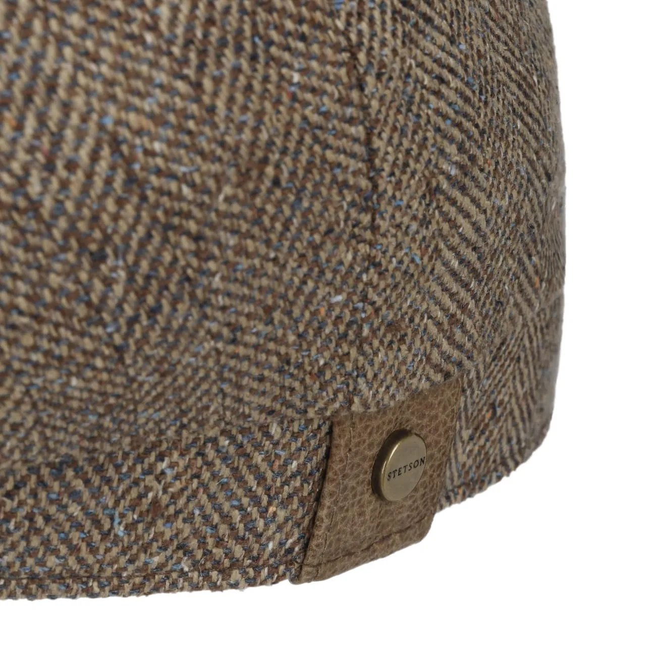 Hatteras Silk Newsboy Cap by Stetson