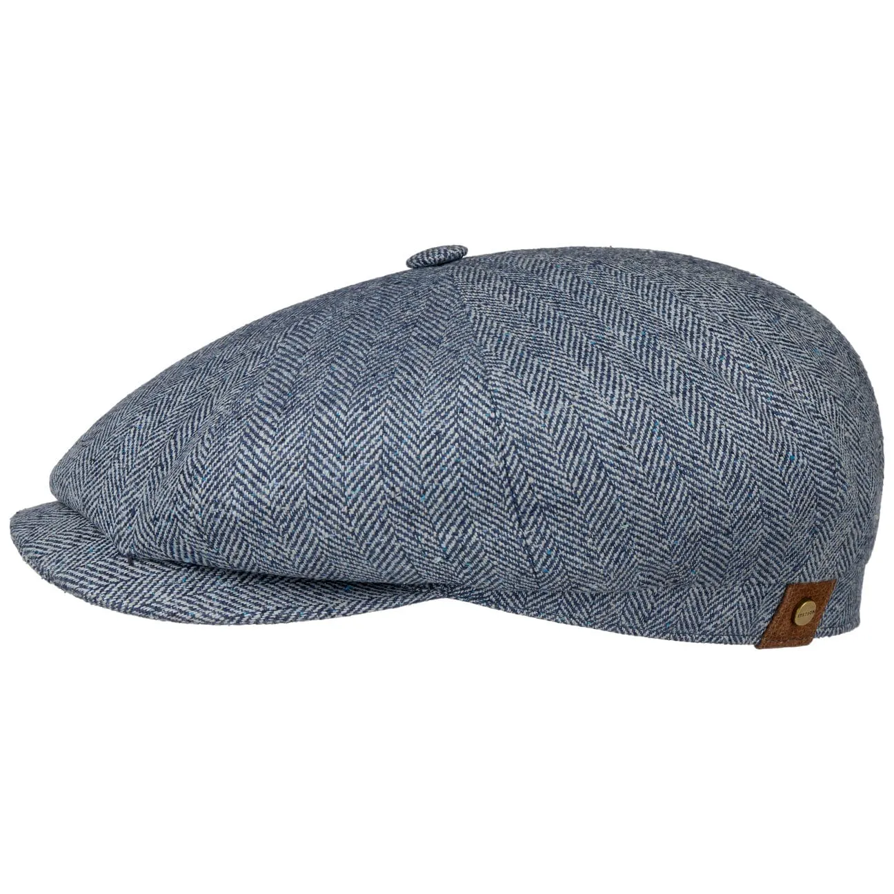 Hatteras Silk Newsboy Cap by Stetson