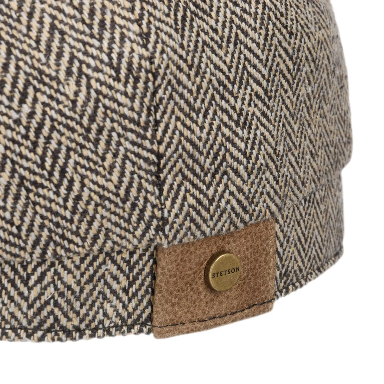 Hatteras Silk Newsboy Cap by Stetson