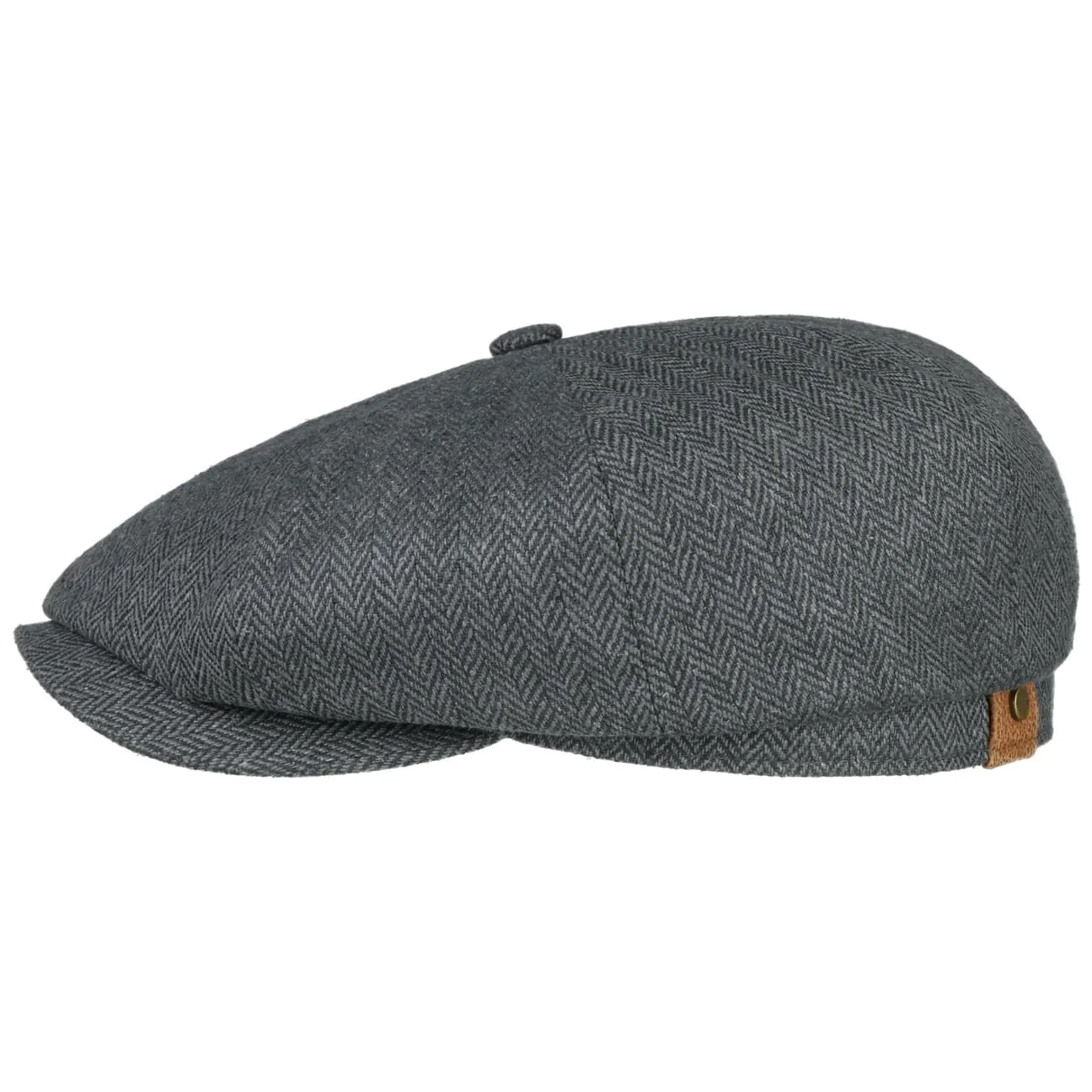 Hatteras Silk Newsboy Cap by Stetson