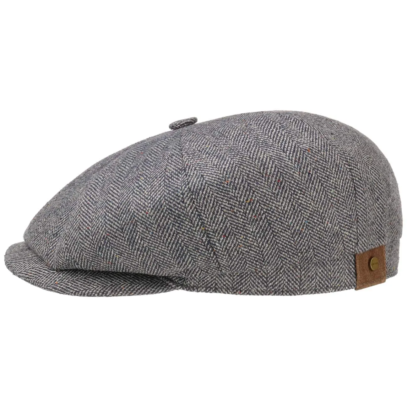 Hatteras Silk Newsboy Cap by Stetson