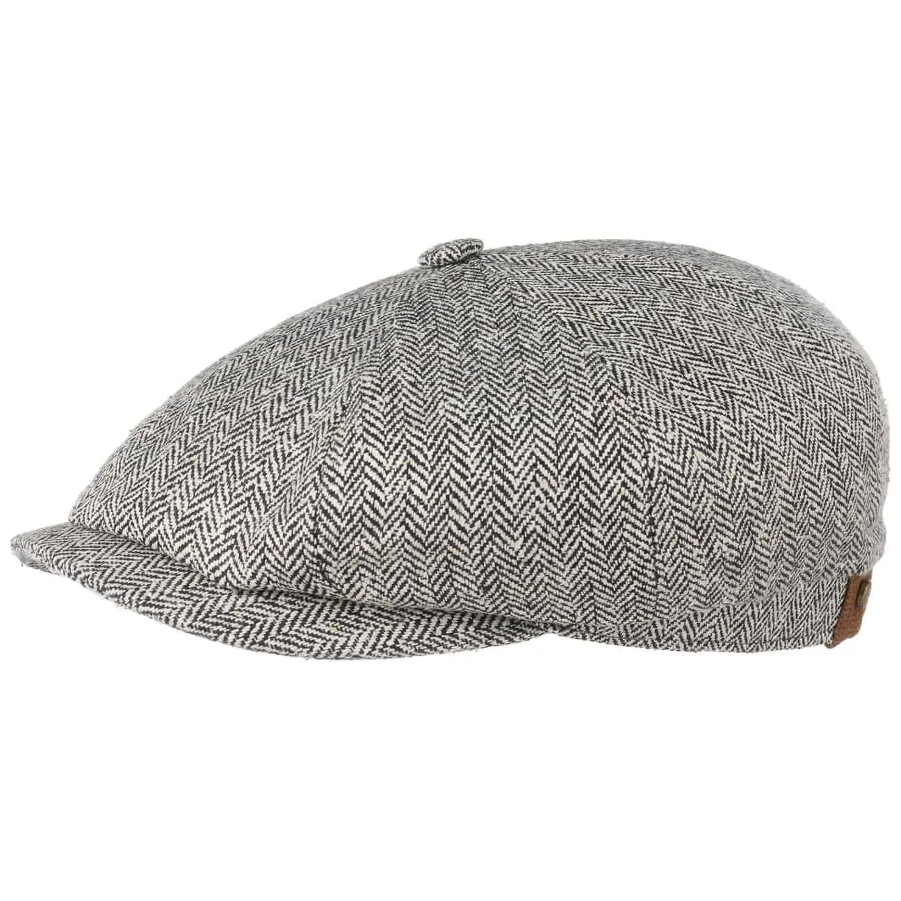 Hatteras Silk Newsboy Cap by Stetson