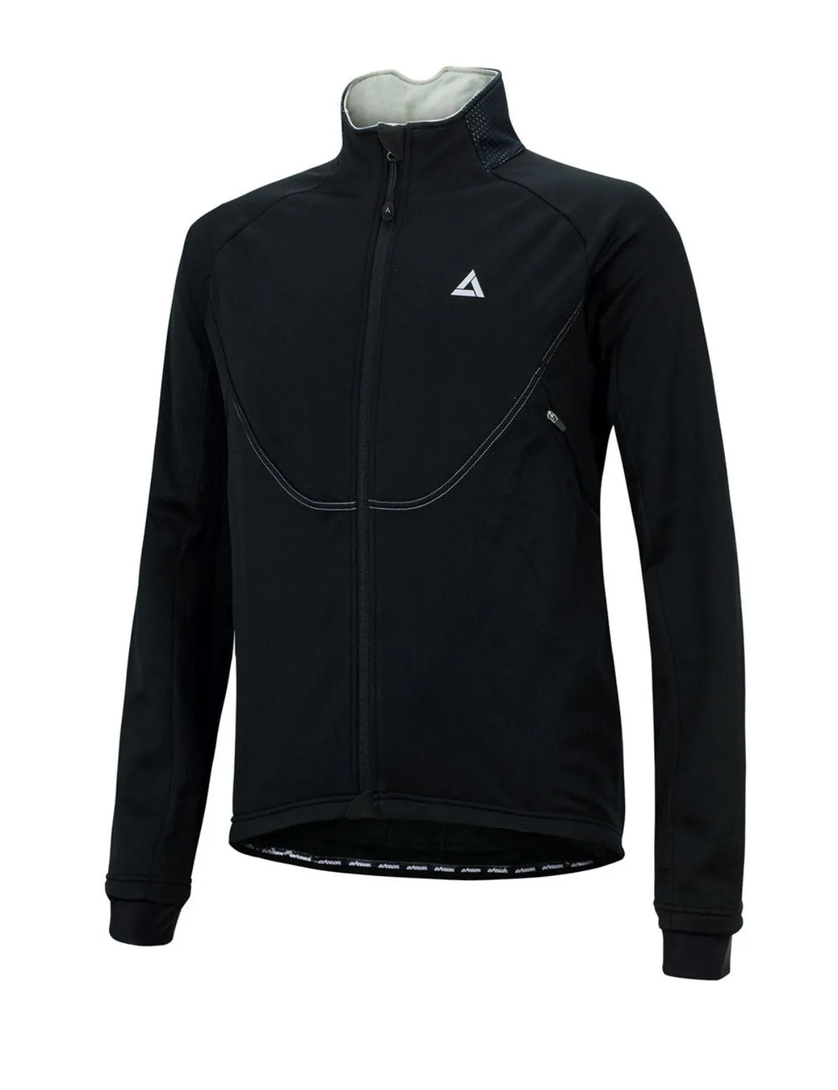 Herren Thermo Fahrradjacke Pro Team II Schwarz