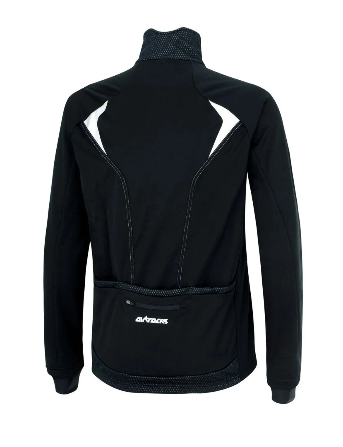 Herren Thermo Fahrradjacke Pro Team II Schwarz