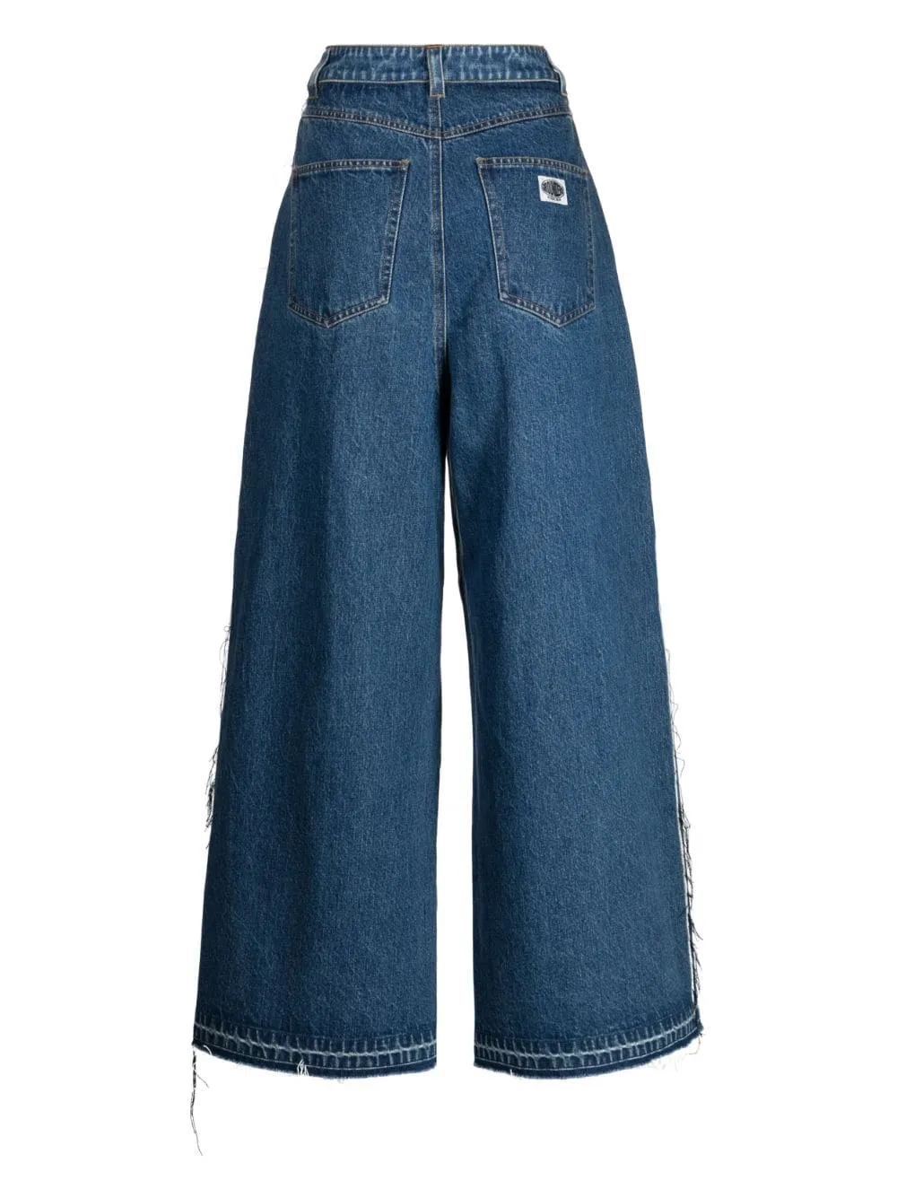 High-waisted Wide-leg Jeans