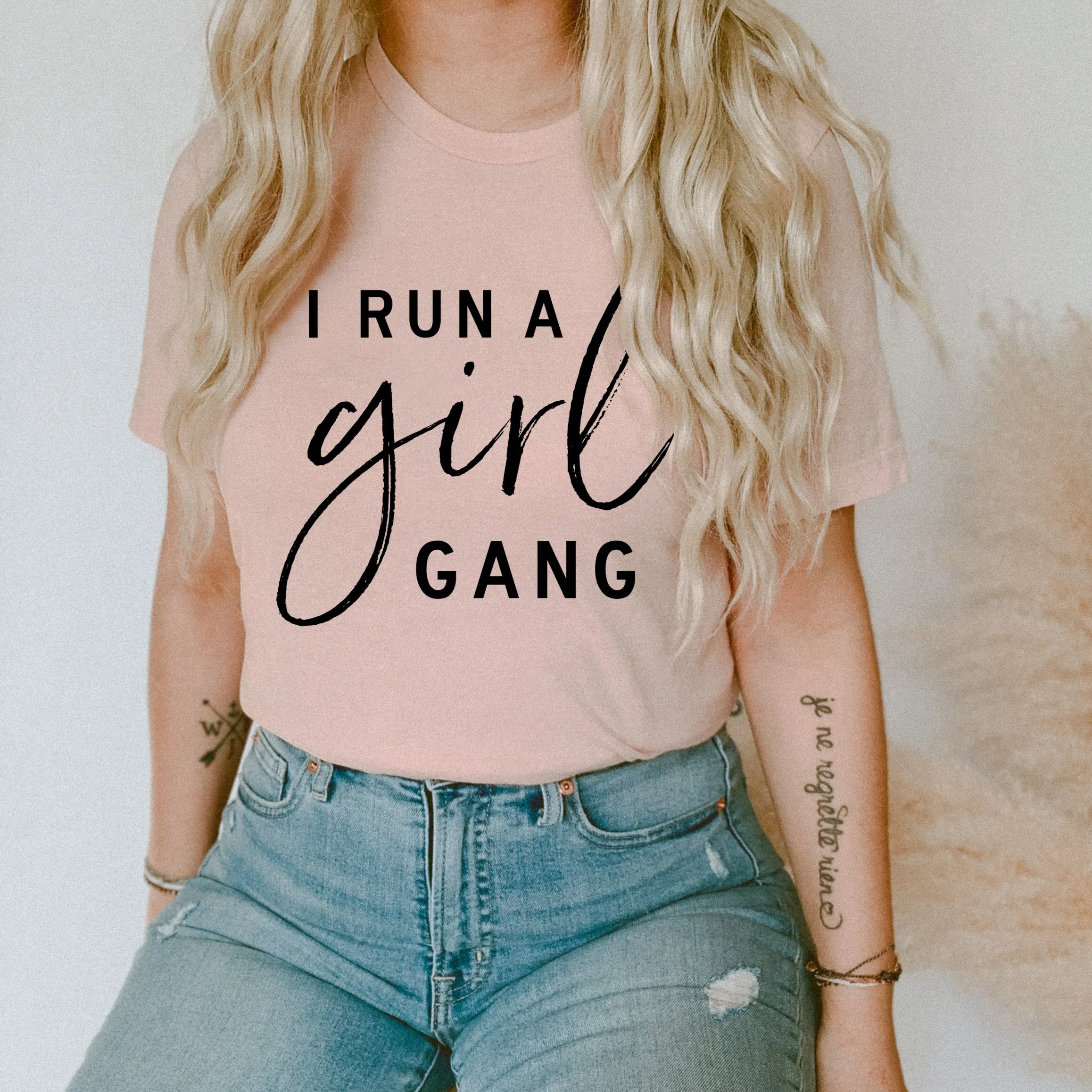 I Run a Girl Gang - Unisex Tee