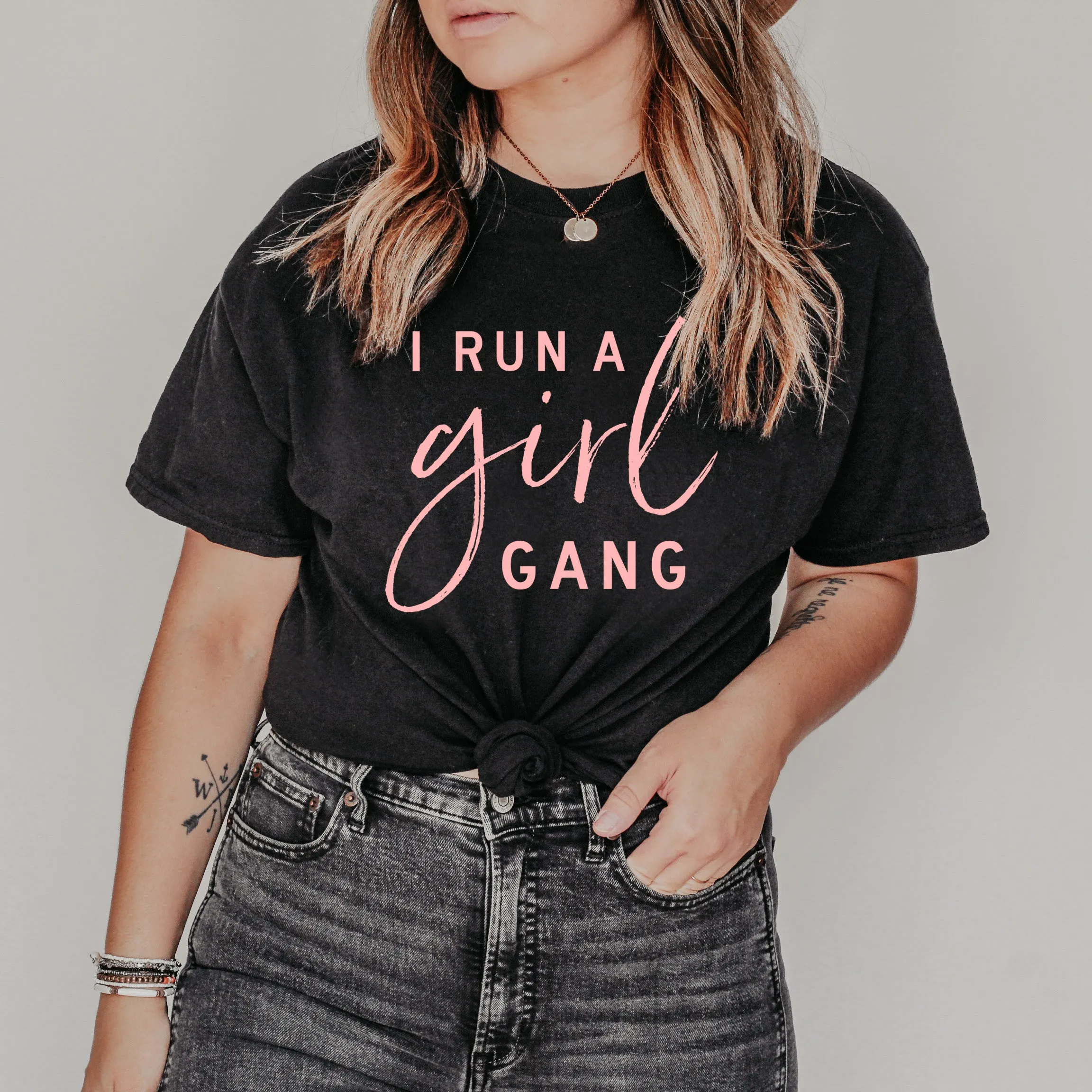 I Run a Girl Gang - Unisex Tee