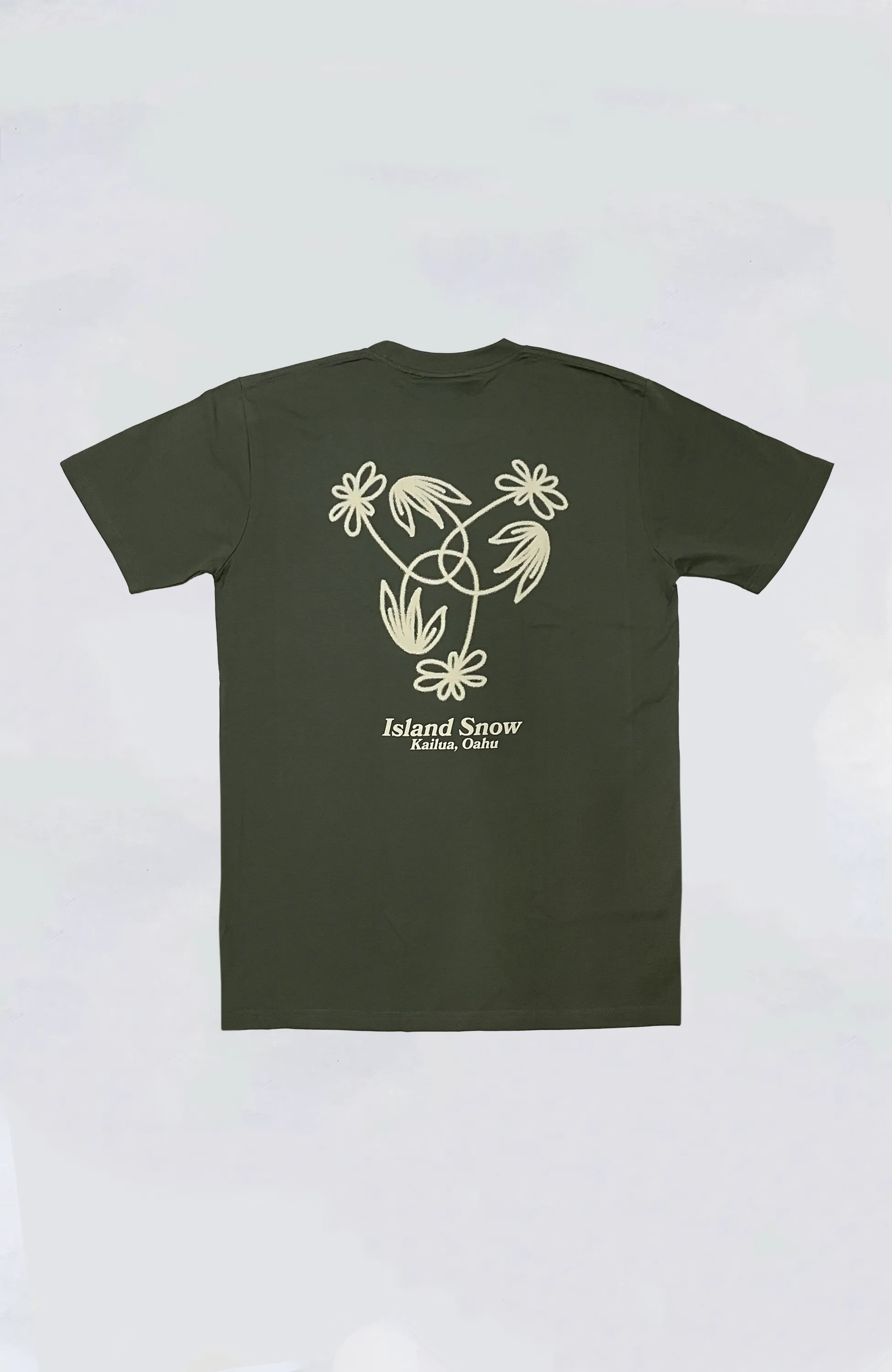 Island Snow Hawaii - IS Balance Blossoms Premium Heavyweight Tee