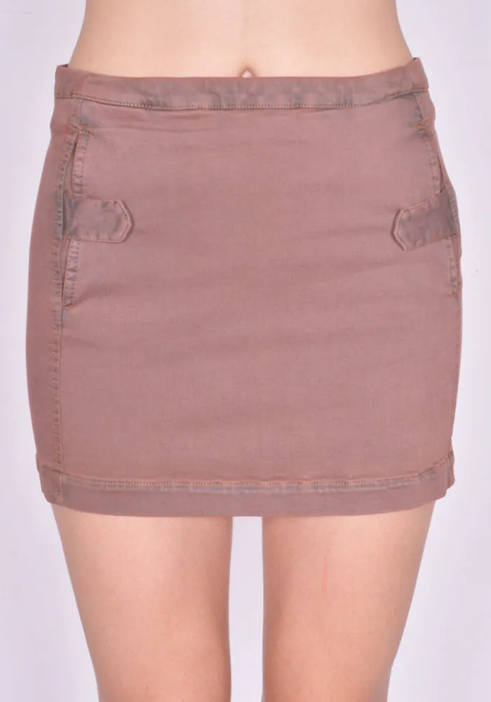 KNWLS SHIVS0SKY SHIV SKIRT SKY BROWN (New Season FW24)