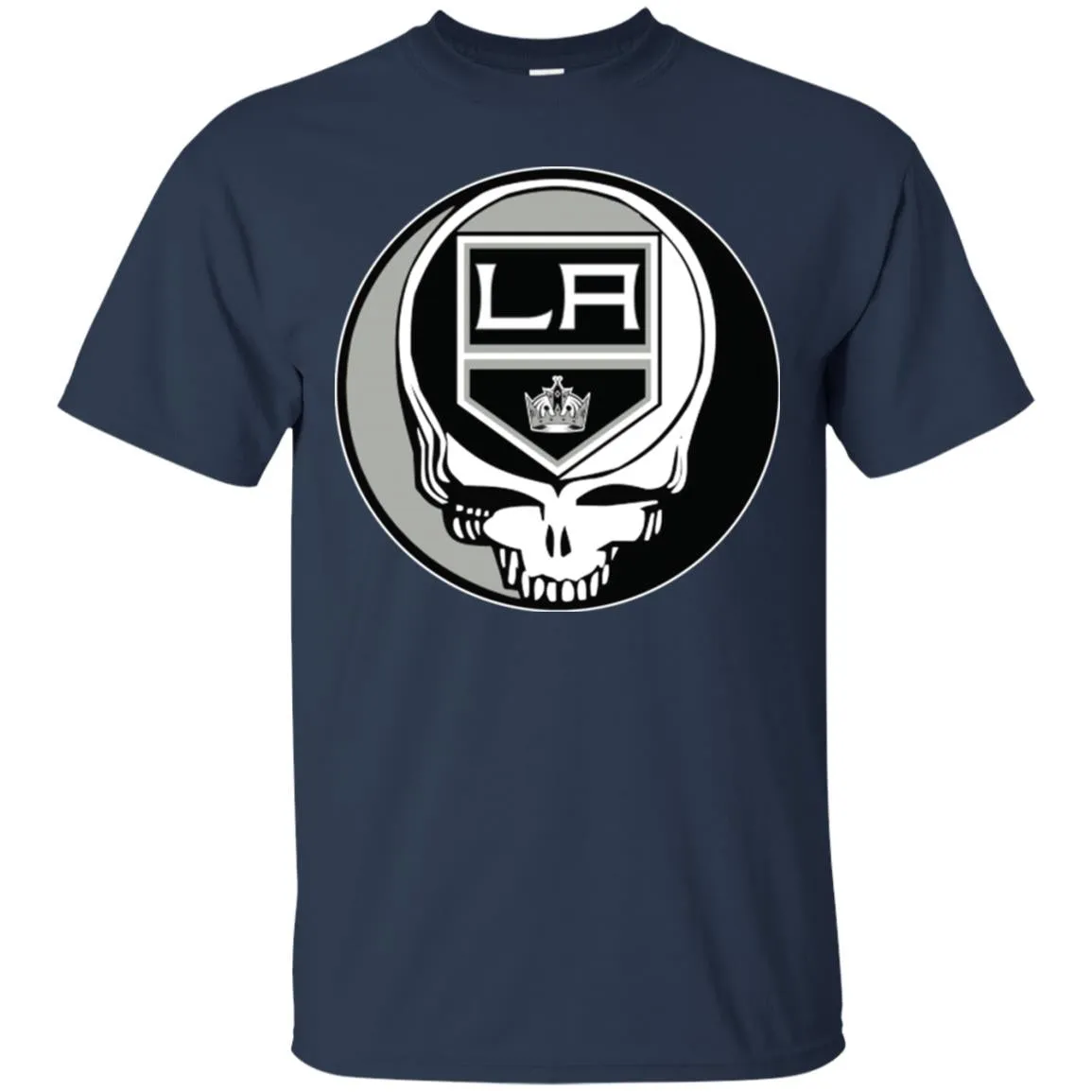 Los Angeles Kings Grateful Dead Steal Your Face Hockey Nhl Shirts