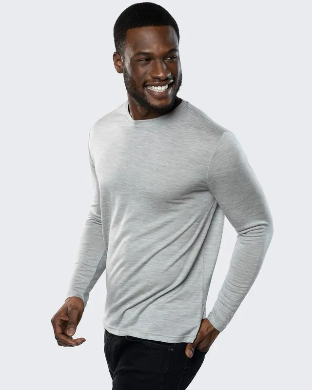 Men's Alpaca & Pima | Long Sleeve Crewe Thermal Top