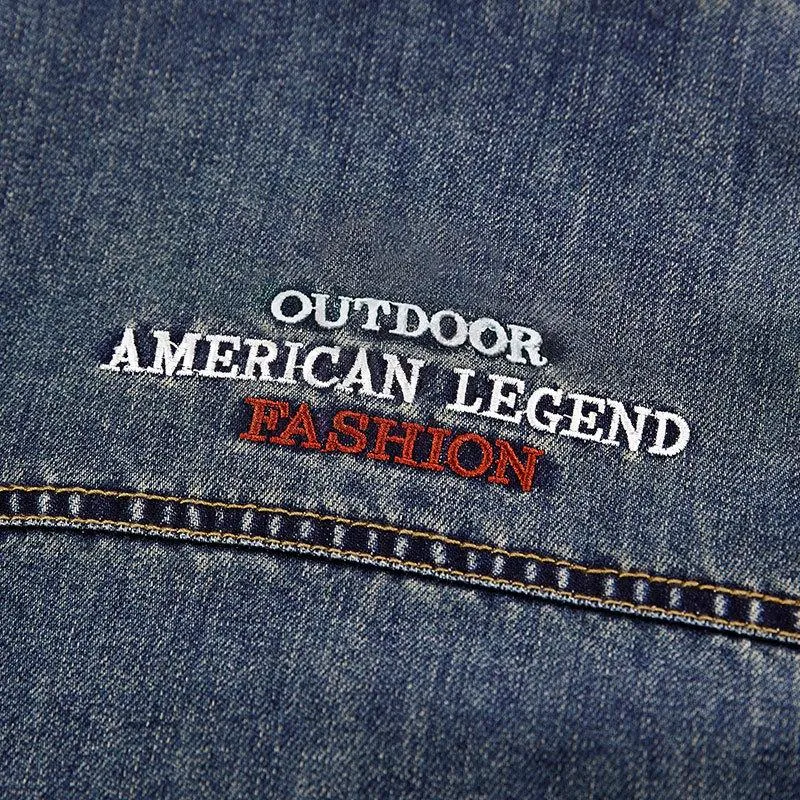 Men's Classic Cowboy Lined Denim Jacket