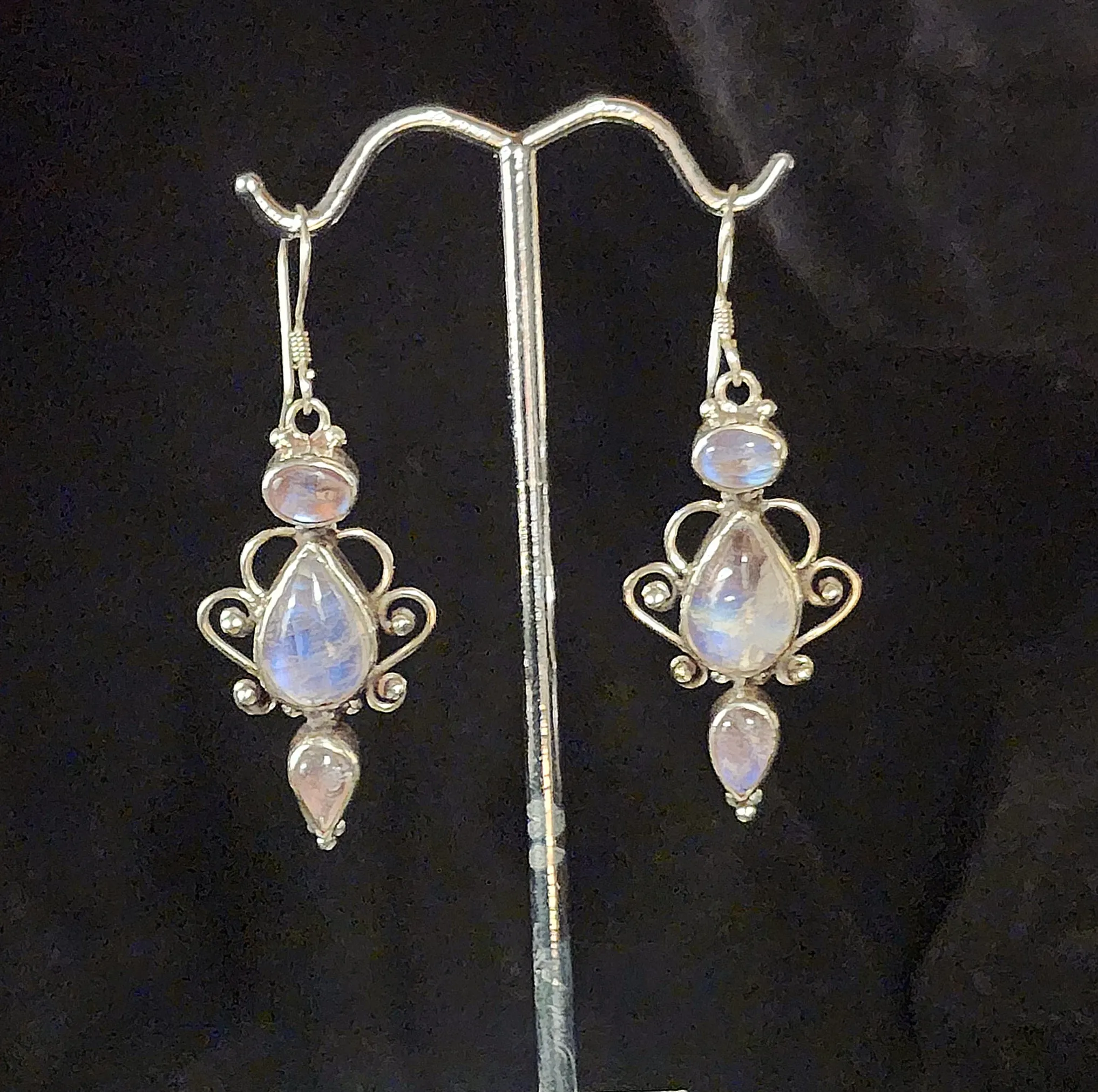 Moonstone Drop Earrings