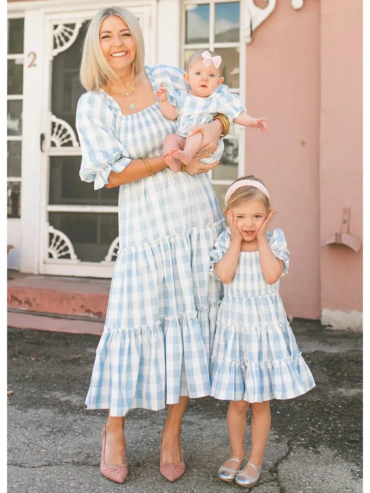 Mum & Daughter Dresses - Summer Matching Family Outfit