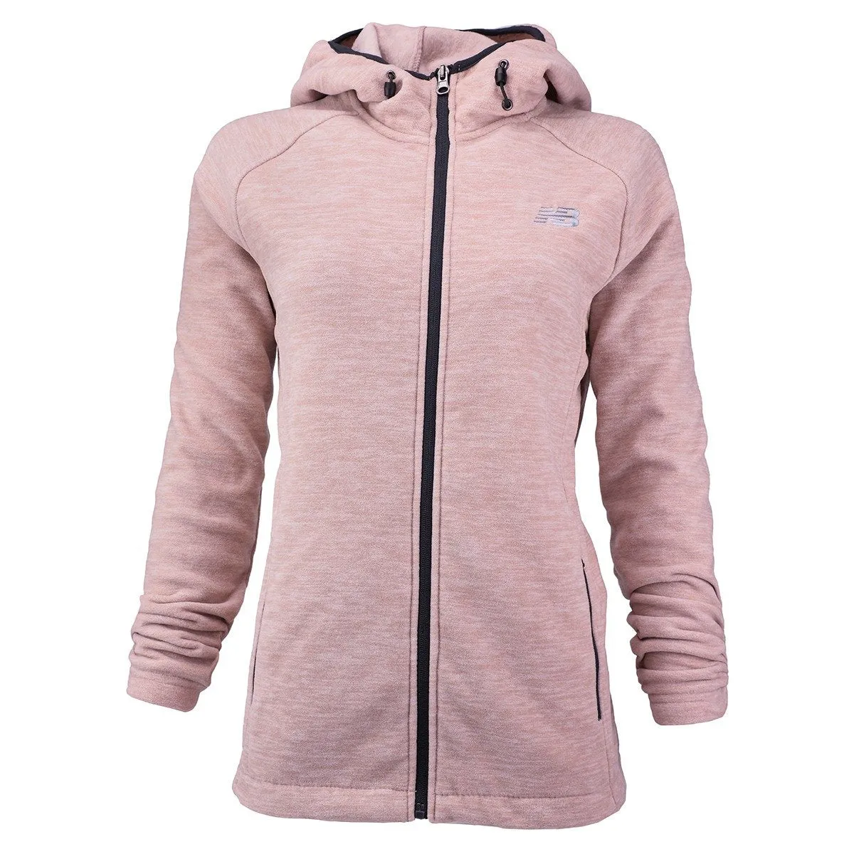 New Balance Women's Full Zip Fleece Hooded Jacket