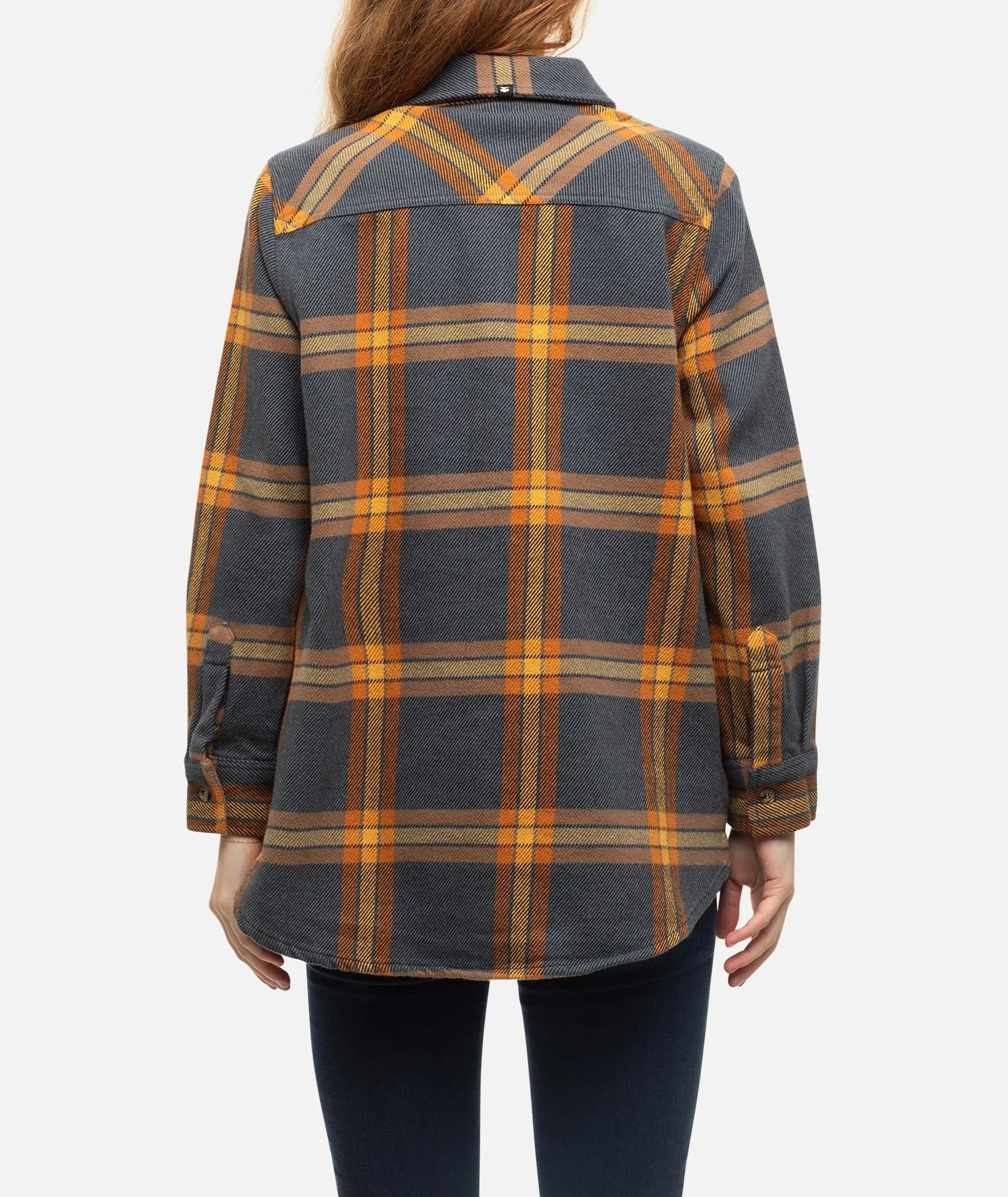 Newport Flannel Top - Iron