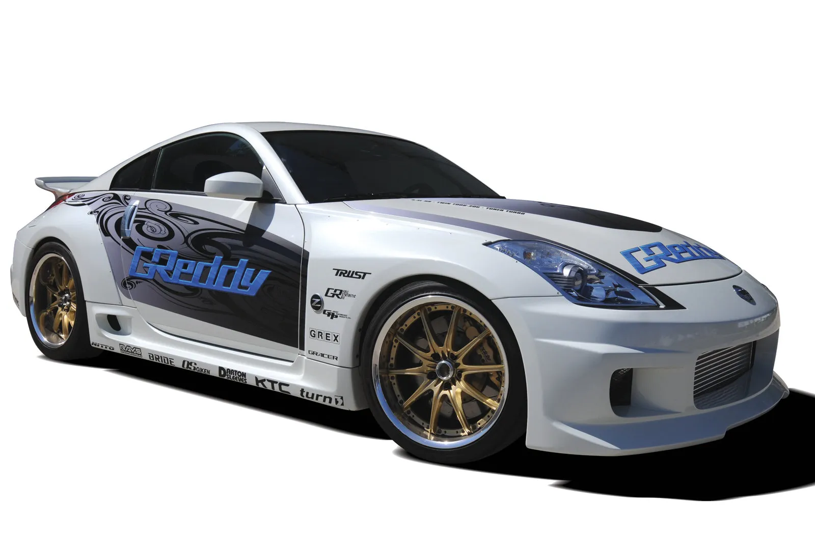 Nissan 350Z (Z33) GReddy GRacer Full Over-Fender Aero Kit