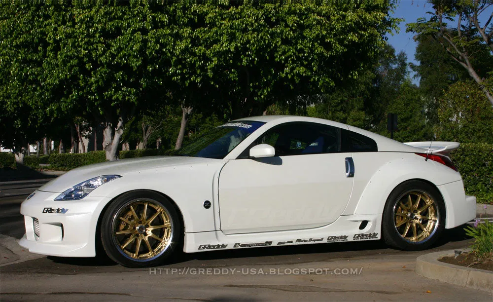 Nissan 350Z (Z33) GReddy GRacer Full Over-Fender Aero Kit