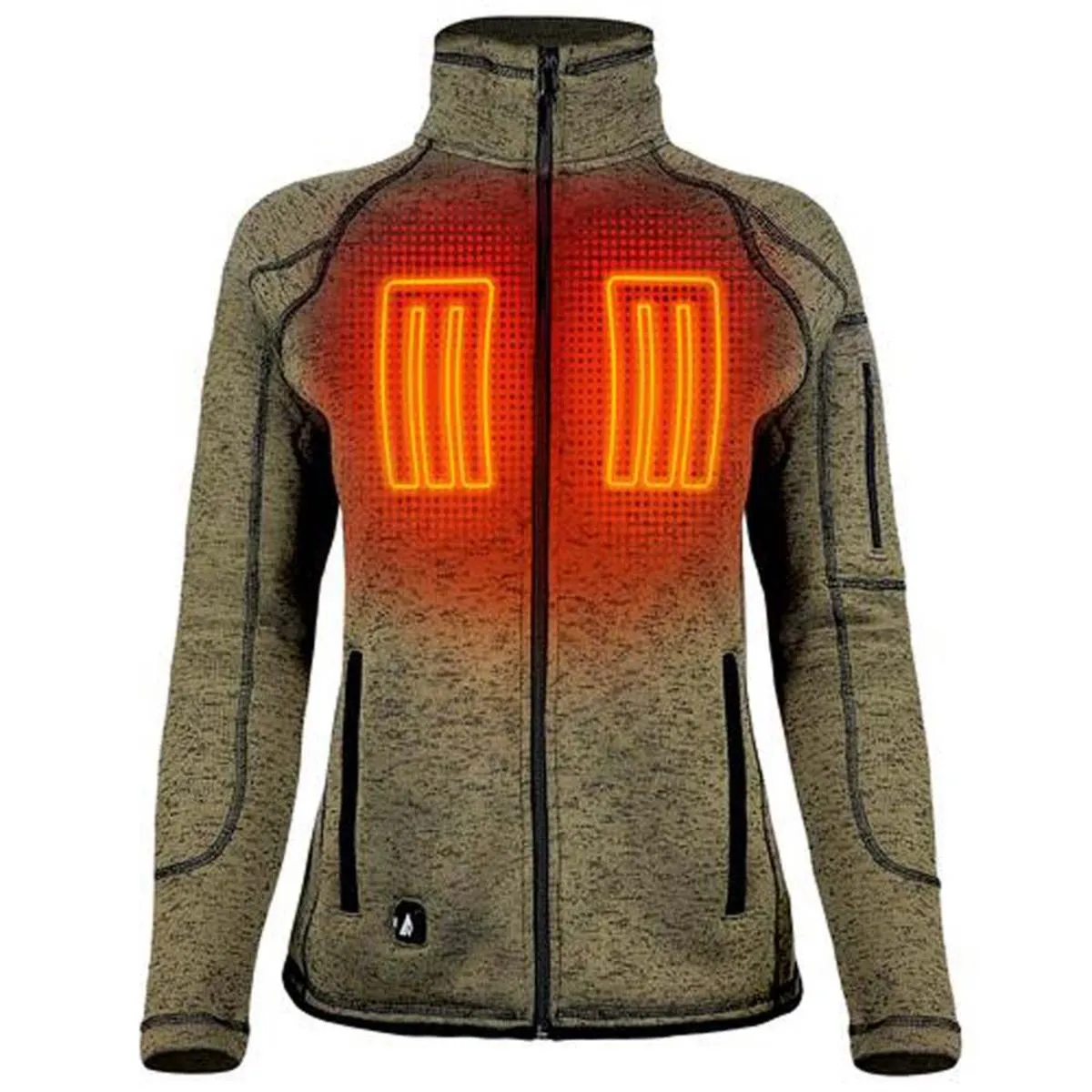 Open Box ActionHeat 5V Women's Battery Heated Sweater Jacket