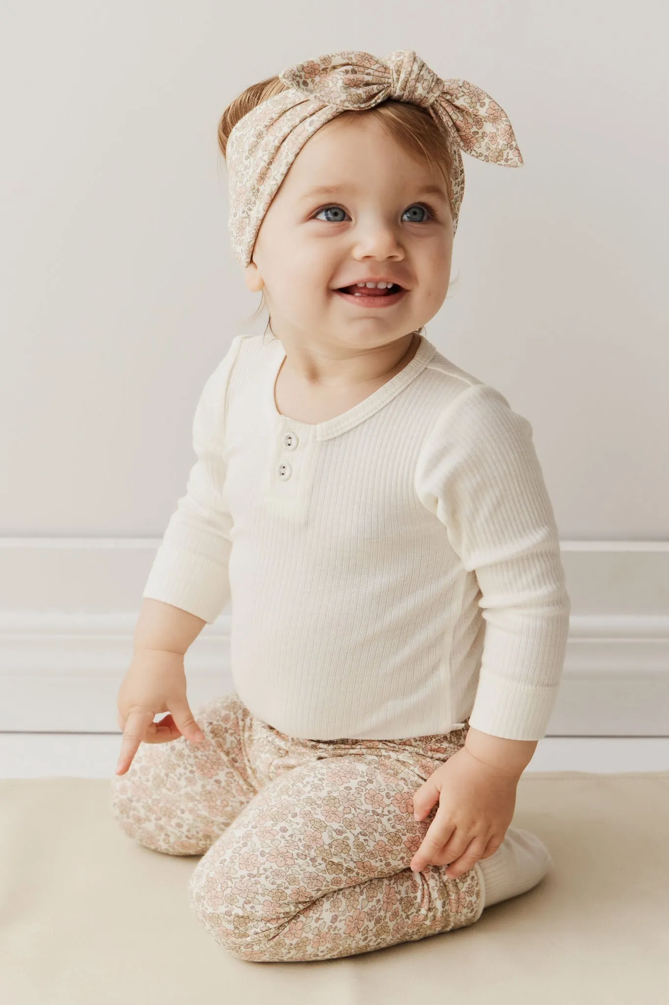 Organic Cotton Everyday Legging - Chloe Egret