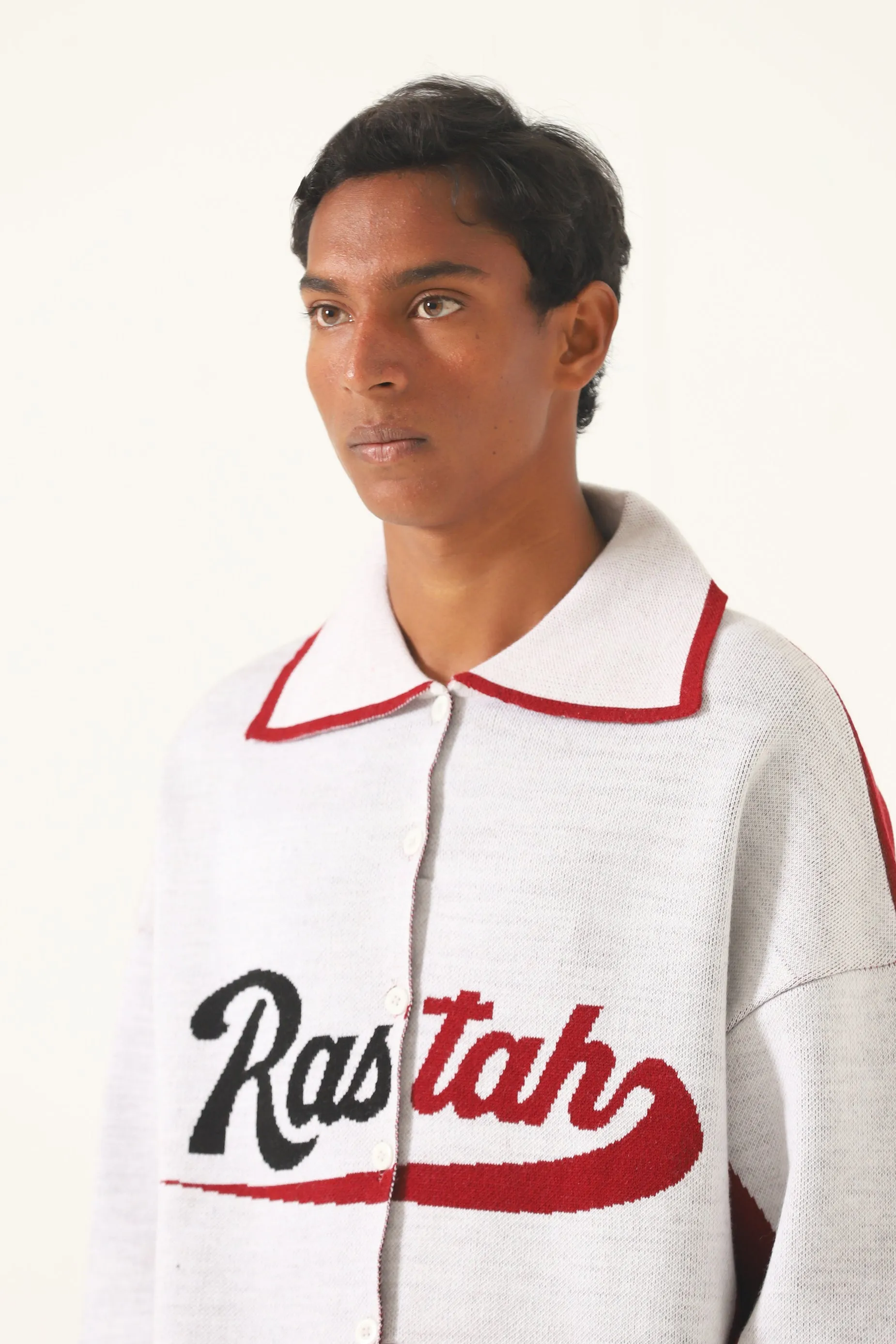 "BABE RUTH" KNIT SWEATER