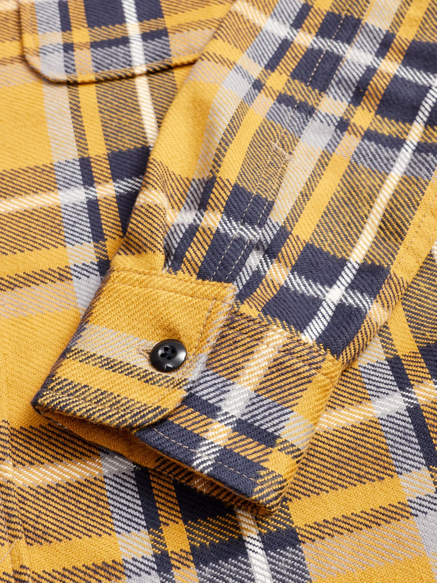 "Field Shirt" in Gold Plaid