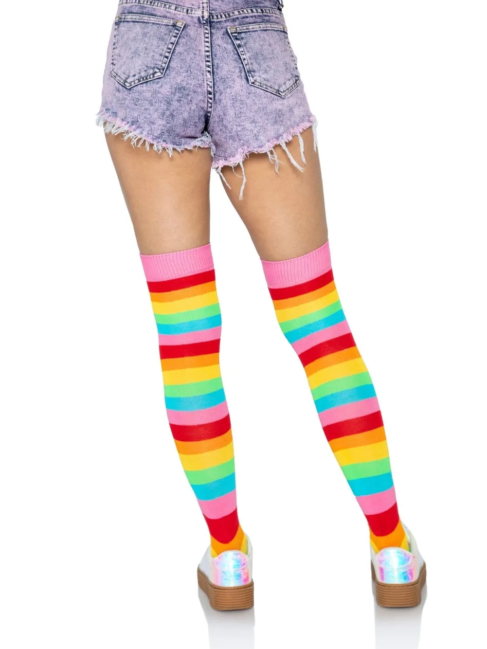 Rainbow Ankle Warmers