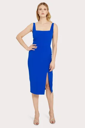 Rita Square Neck Midi Dress