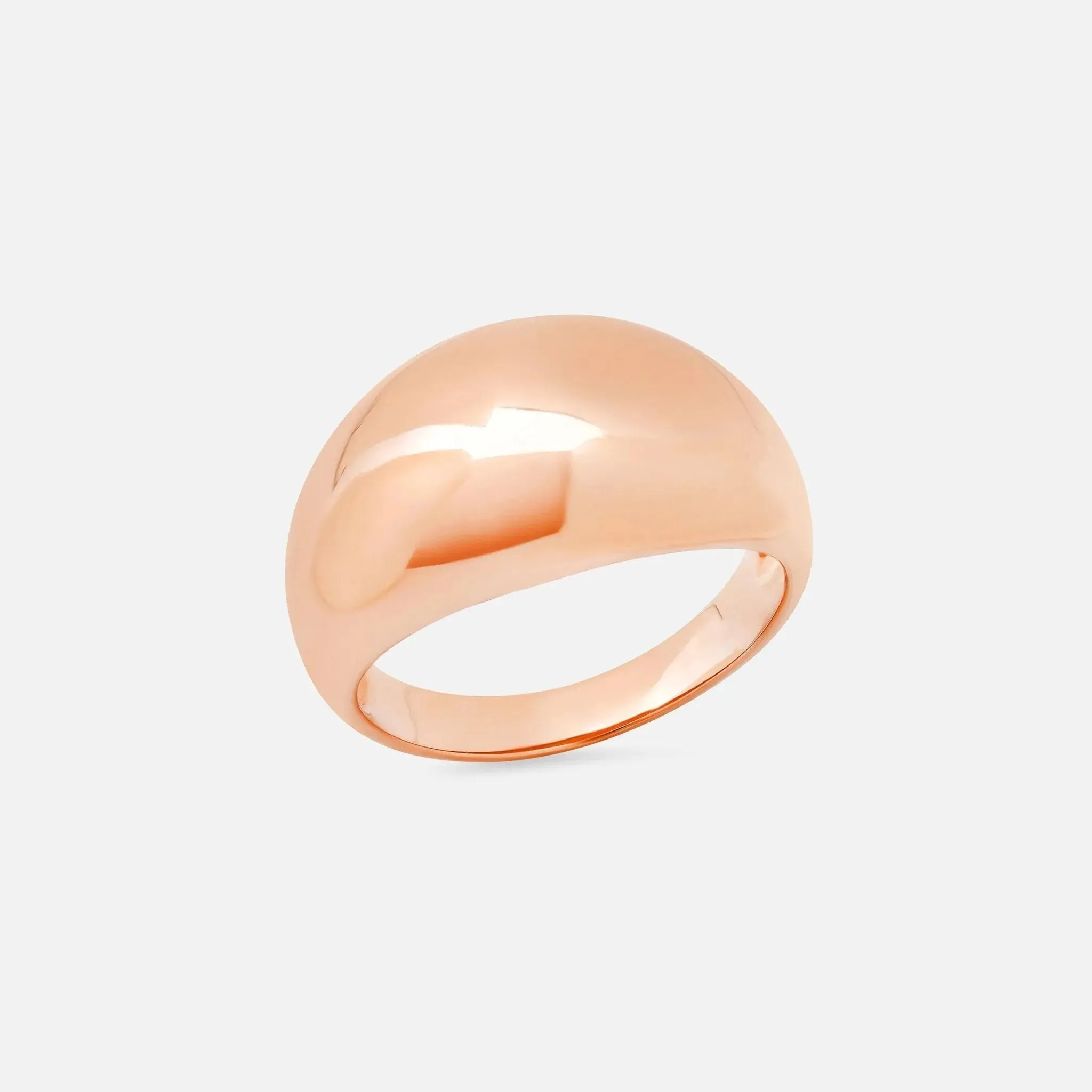 Solid Gold Cocktail Ring