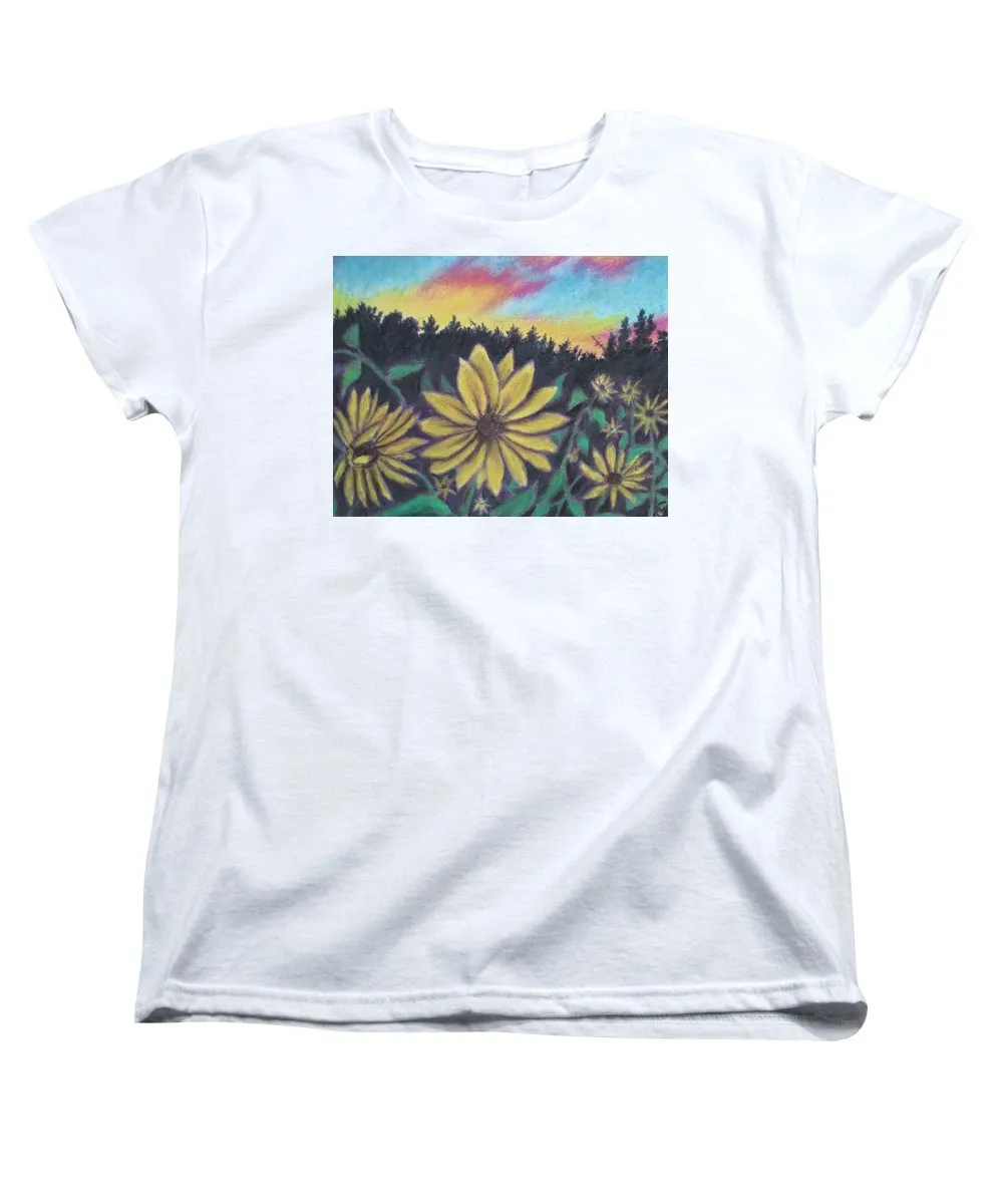 Sunflower Sunset - Women's T-Shirt (Standard Fit)