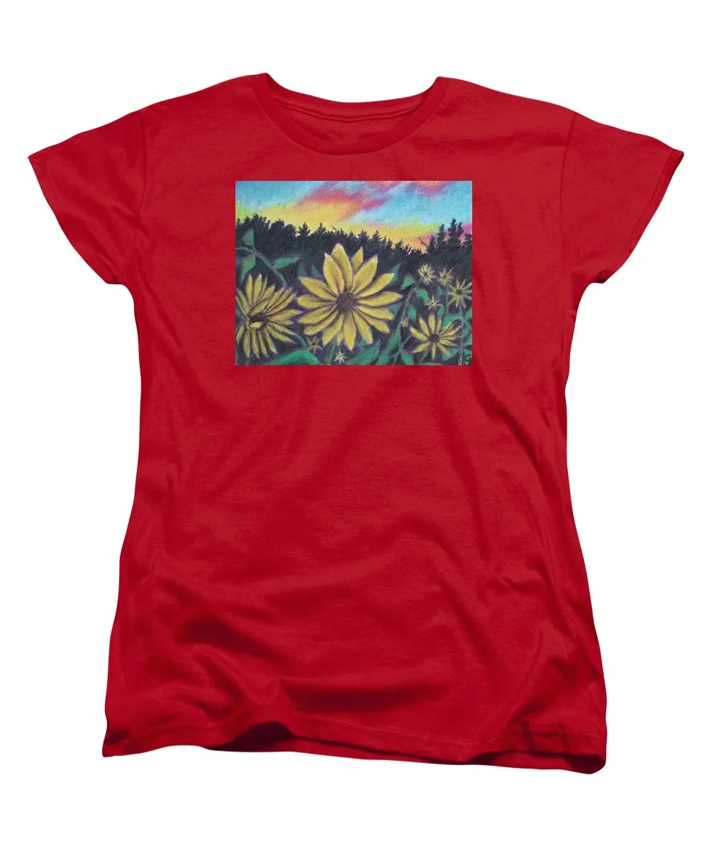 Sunflower Sunset - Women's T-Shirt (Standard Fit)