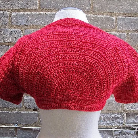 Sunrise Crochet Shrug Pattern FREE