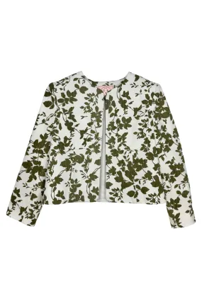 The Everyday Blazer - Green Floral