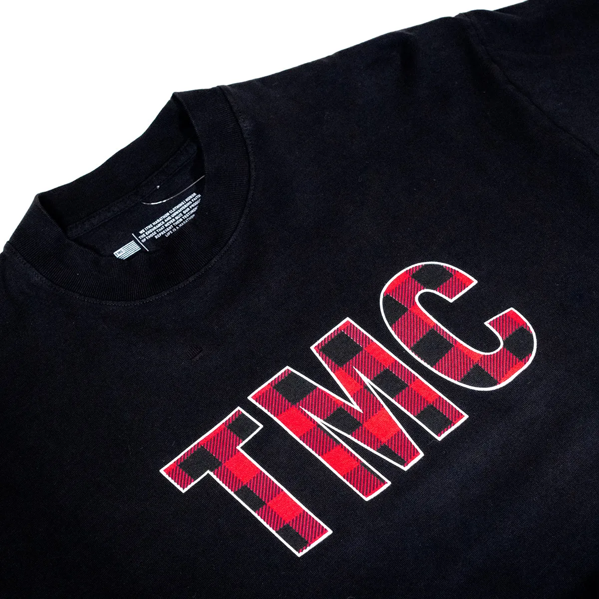 TMC Flannel T-shirt - Black