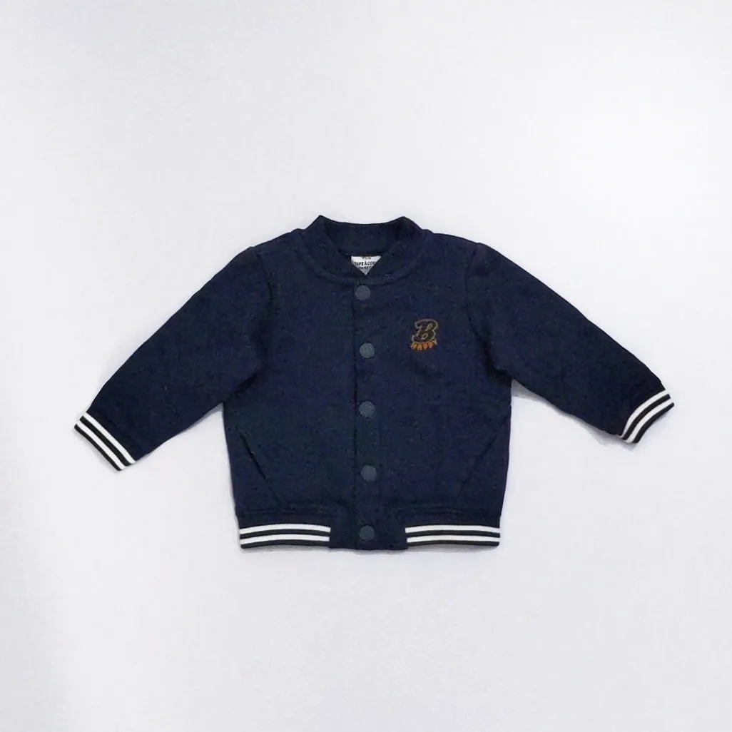 TP - Kids 'Navy' Varsity Bomber Jacket TP230