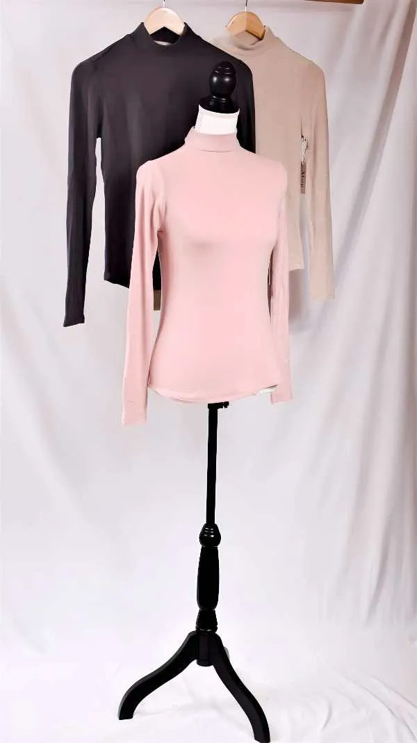 Ultra-Plush Mock-Neck Top